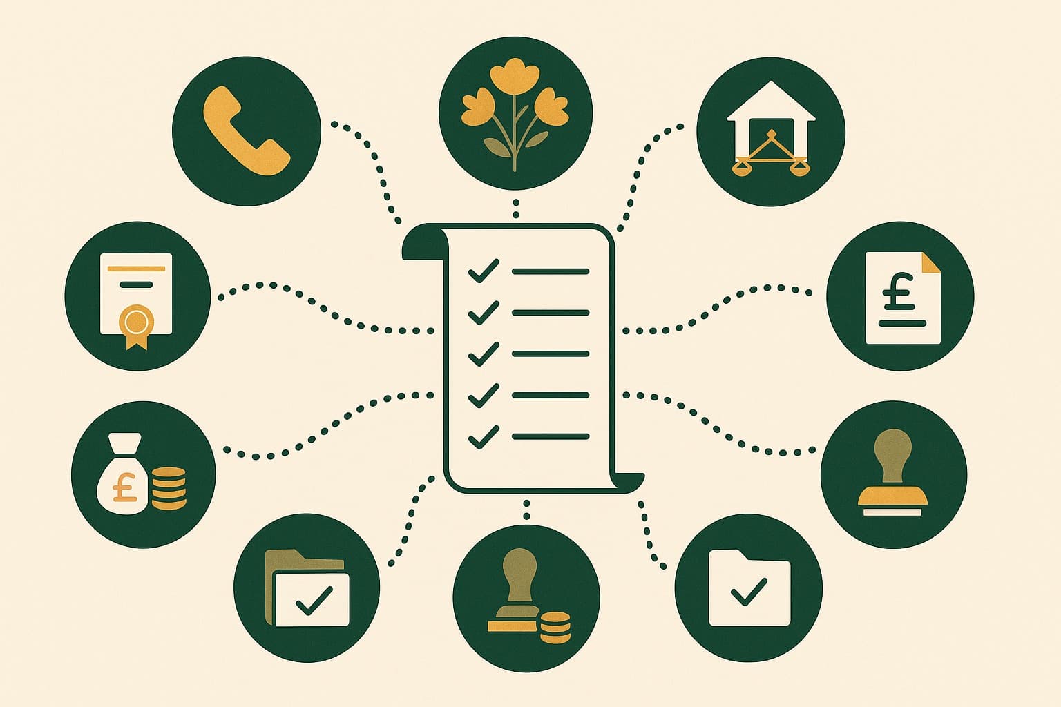 Checklist No One Talks About: 9 Steps When a Loved One Dies