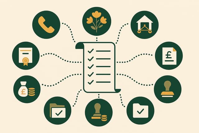 Checklist No One Talks About: 9 Steps When a Loved One Dies